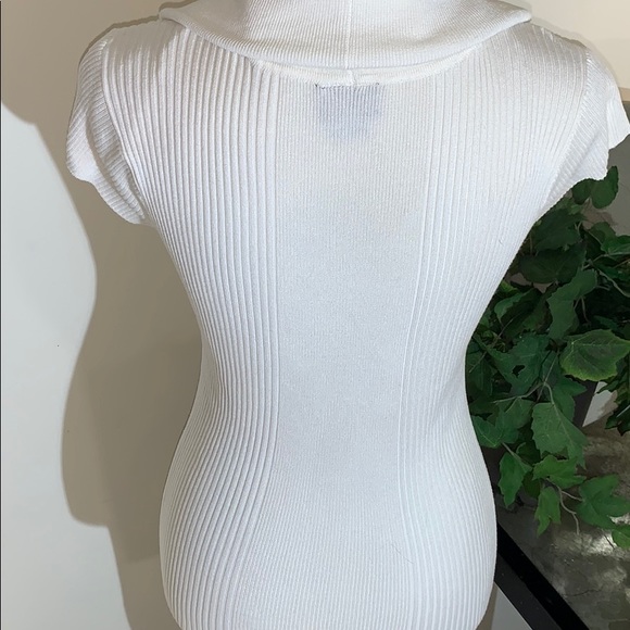 White/Cream Dots Dress - Picture 7 of 8